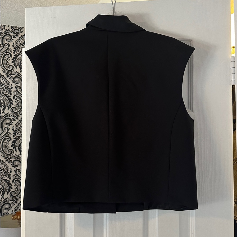 Zara Black Sleeveless Vest
Worn only Once